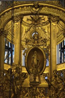 Interior detail, Peter and Paul Cathedral, St Petersburg, Russia, 2011. Creator: Sheldon Marshall