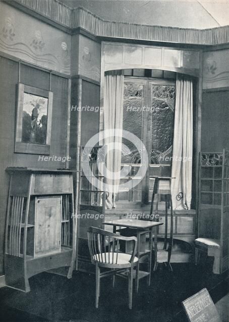 'Interior. Decorated by M. Niedermoser', c1900. Artist: Unknown.