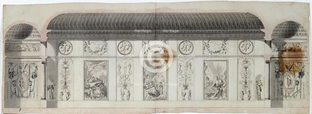 Interior design of the Catherine Palace, Tsarskoye Selo, Russia, 1780s. Artist: Charles Cameron