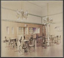Interior Design for Café Atlashof, Vienna, c. 1911. Creator: Prutscher, Otto (1880-1949)