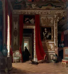 Interior early 19th century. Artist: Carl Friedrich Zimmermann