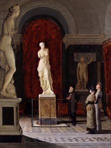 Interior from the Louvre, 1883. Creator: John Forssell