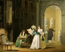 Interior from an Art Collection. Creator: Per Hillestrom