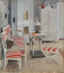 Interior, Koivuniemi, 1899. Creator: Venny Soldan-Brofeldt