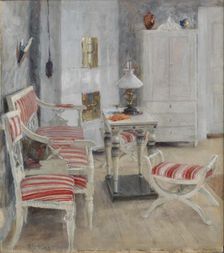 Interior, Koivuniemi, 1899. Creator: Venny Soldan-Brofeldt