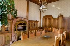 Interior-Hotel van Eetvelds, Av. Palmeston, Brussels, Belgium, (1895), c2014-2017. Artist: Alan John Ainsworth