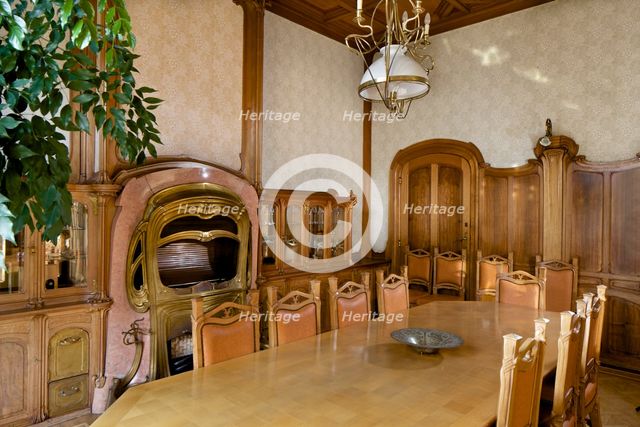 Interior-Hotel van Eetvelds, Av. Palmeston, Brussels, Belgium, (1895), c2014-2017. Artist: Alan John Ainsworth.