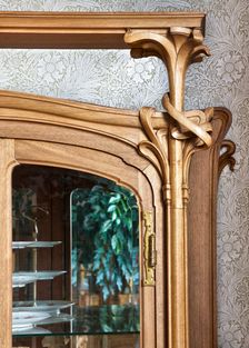 Interior-Hotel van Eetvelds, Av. Palmeston, Brussels, Belgium, (1895), c2014-2017. Artist: Alan John Ainsworth