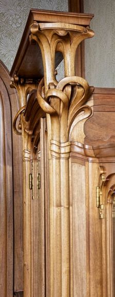 Interior-Hotel van Eetvelds, Av. Palmeston, Brussels, Belgium, (1895), c2014-2017. Artist: Alan John Ainsworth