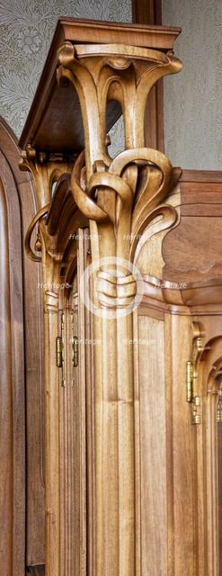 Interior-Hotel van Eetvelds, Av. Palmeston, Brussels, Belgium, (1895), c2014-2017. Artist: Alan John Ainsworth.