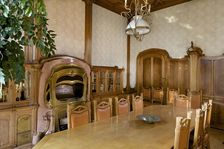 Interior-Hotel van Eetvelds, Av. Palmeston, Brussels, Belgium, (1895), c2014-2017. Artist: Alan John Ainsworth