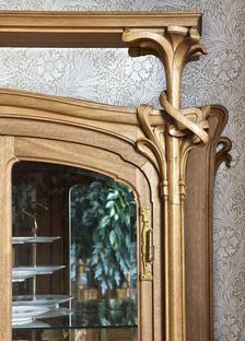 Interior-Hotel van Eetvelds, Av. Palmeston, Brussels, Belgium, (1895), c2014-2017. Artist: Alan John Ainsworth