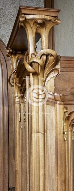 Interior-Hotel van Eetvelds, Av. Palmeston, Brussels, Belgium, (1895), c2014-2017. Artist: Alan John Ainsworth.