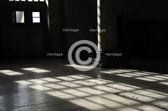 Interior, Hagia Sophia, Istanbul, Turkey, 2013.  Creator: LTL.