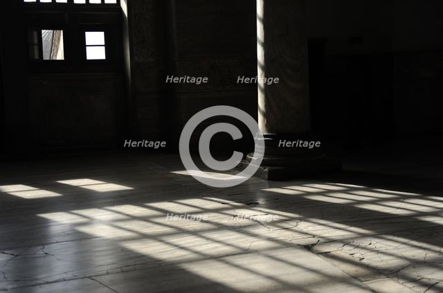 Interior, Hagia Sophia, Istanbul, Turkey, 2013.  Creator: LTL.