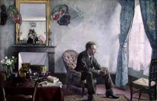 Interior in Paris, 1884. Creator: Gustav Wentzel