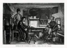 Interior in the Government of Pultowa central Ukraine, 1879