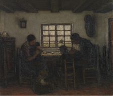 Interior in the Kempen, c1920s. Creator: Jakob Smits