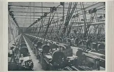 Interior of Cotton Mill 1910