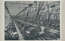 Interior of Cotton Mill 1910