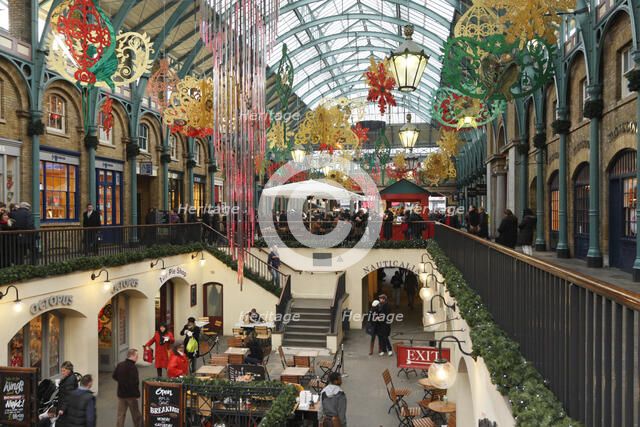Interior of Covent Garden Market, London, 2010.