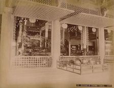 Interior of Chionin Temple, Kioto c1890-1900