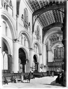 Interior of Christ Church Cathedral, Oxford, Oxfordshire
