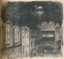 Interior of Crosby Hall 1902. Artist: Thomas Robert Way