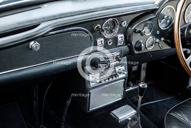 Interior of a 1965 Aston Martin DB5. Creator: Unknown.