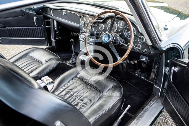 Interior of a 1965 Aston Martin DB5. Creator: Unknown.