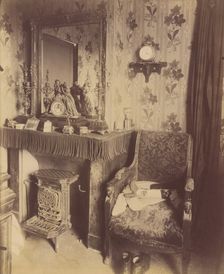 Interior of a Working Class Home, rue de Romainville, 1909-10. Creator: Eugene Atget