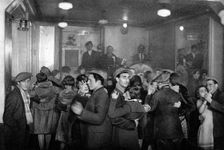 Interior of a bal-musette, Paris, 1931.Artist: Ernest Flammarion