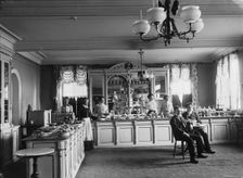 Interior of a cafe, Malmö, Sweden, c1910. Creator: Unknown