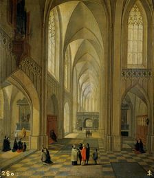 Interior of a Church, 1646. Creator: Frans Francken III