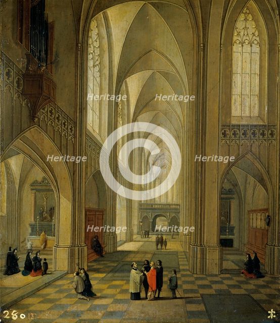 Interior of a Church, 1646. Creator: Frans Francken III.