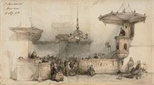 Interior of a Church, 1846. Creator: Johannes Bosboom