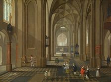 Interior of a Church, c1610-1650. Creator: Peeter Neeffs the Elder