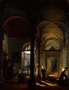 Interior of a Convent, 1832