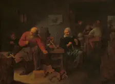 Interior of a Cobbler's Shop, c.1650. Creator: David Ryckaert III