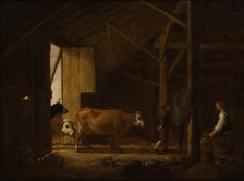 Interior of a Cowshed. Creator: Aelbert Cuyp