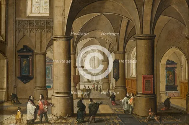 Interior of a Gothic Church. Creator: Pieter Neefs.