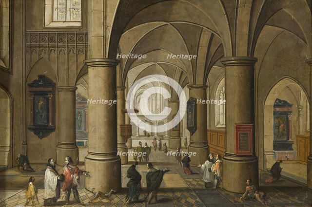 Interior of a Gothic Church. Creator: Pieter Neefs.