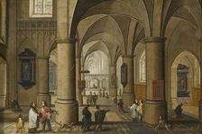 Interior of a Gothic Church. Creator: Pieter Neefs