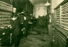 Interior of a Great Western Booking-Office 1930. Creator: Unknown
