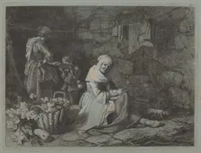 Interior of a House, 1763. Creator: Francesco Londonio