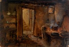 Interior of a Kitchen, n.d. Creator: Eliphalet Frazer Andrews