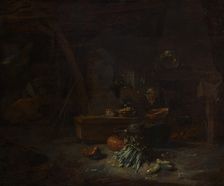Interior of a Kitchen, ca. 1642-44. Creator: Willem Kalf
