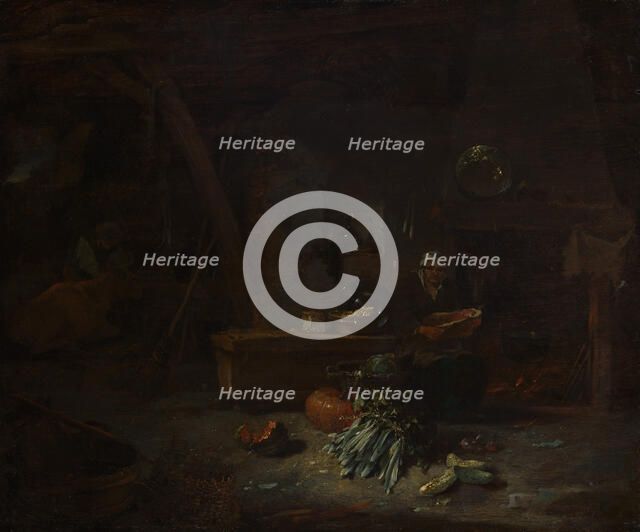 Interior of a Kitchen, ca. 1642-44. Creator: Willem Kalf.