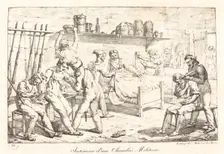 Interior of a Military Chamber. Creator: Louis Albert Guislain Baclère d'Albe
