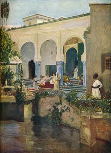 Interior of a Moorish Harem 1907. Artist: Sir John Lavery